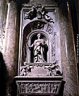 Gian Lorenzo Bernini Tomb of Countess Matilda of Tuscany painting